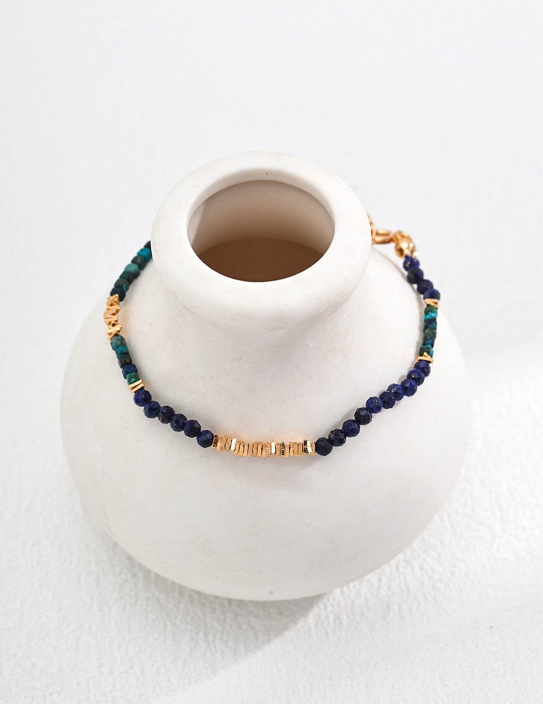 Dancing Tides Bracelet｜Lapis Lazuli