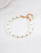 Bamboo Serenity Bracelet | Trochus Shell