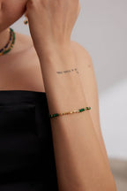 Gilded Ivy Bracelet｜Emeralds