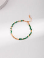 Gilded Ivy Bracelet｜Emeralds