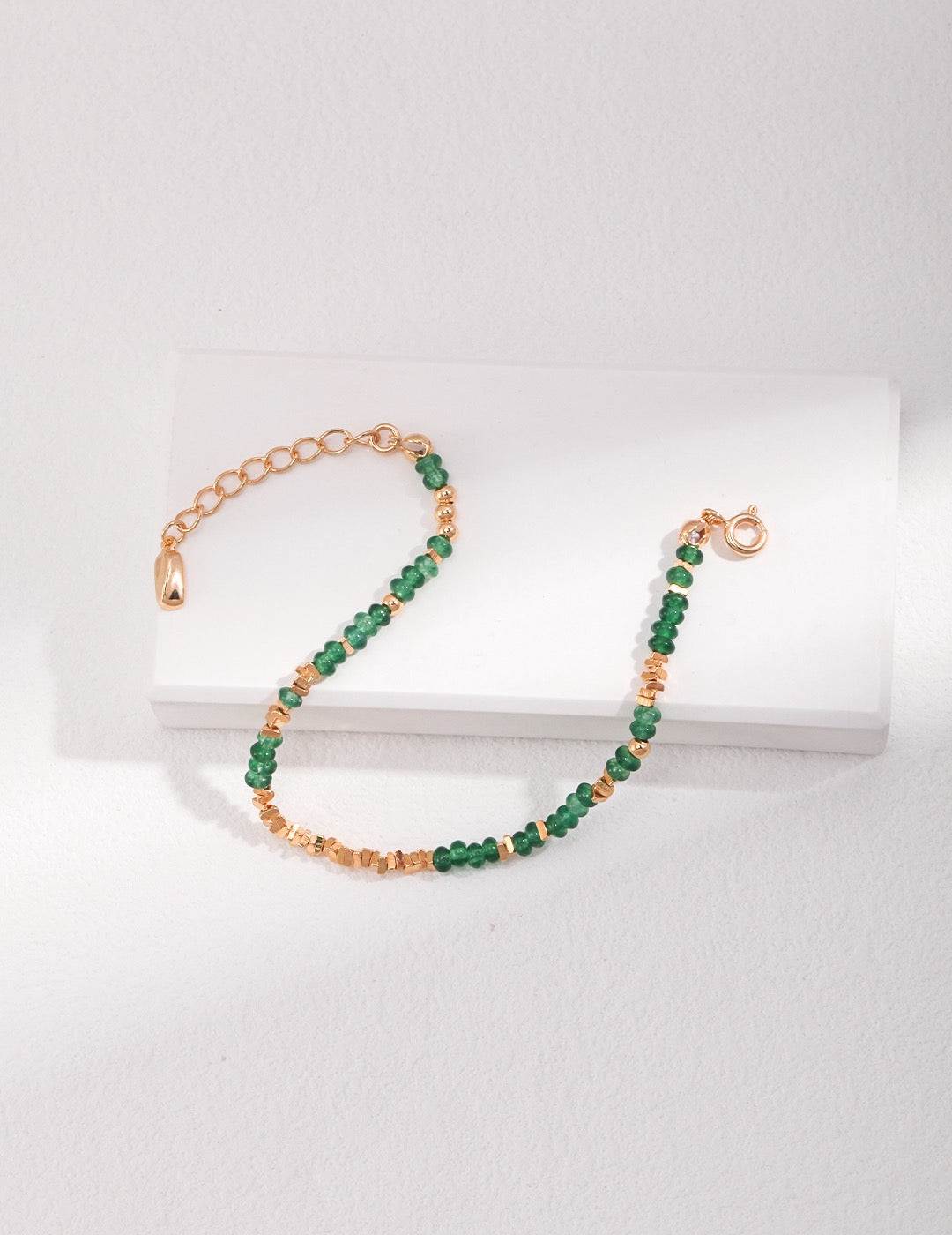 Gilded Ivy Bracelet｜Emeralds