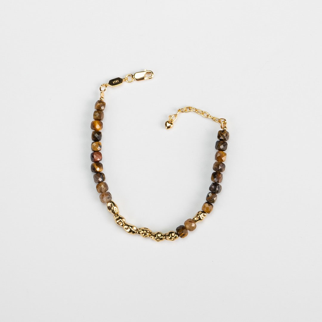 Sunset Caramel Bracelet｜Tiger Eye
