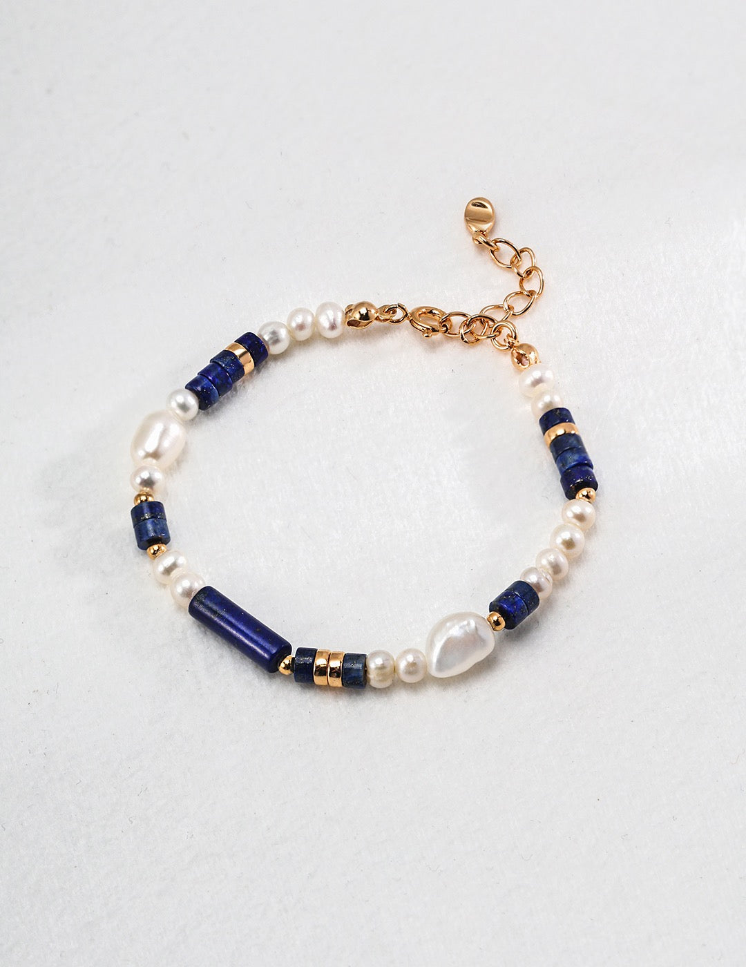 Mystic Ocean Bracelet | Pearl & Lapis