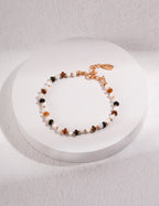 Tiger Guardian Bracelet | Tiger Eye & Black Agate