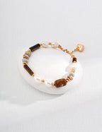 Creekstone Radiance Bracelet｜Tiger Eye & Shoushan Stone
