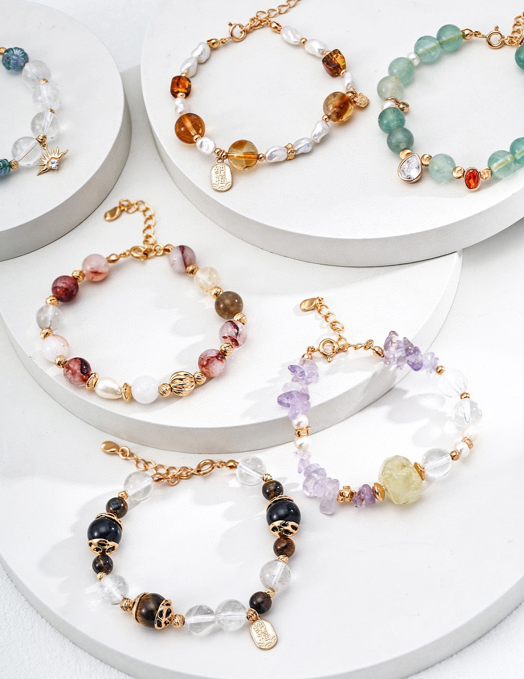 Wisdom Flow Bracelet | Yellow Crystal & Amethyst