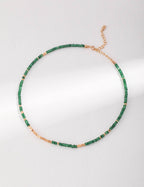 Gilded Ivy Necklace｜Emeralds