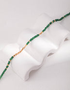Gilded Ivy Necklace｜Emeralds