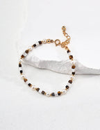 Autumn Glow Bracelet | Pearl & Tiger Eye