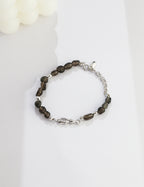 Obsidian Flow Bracelet | Tea Crystal