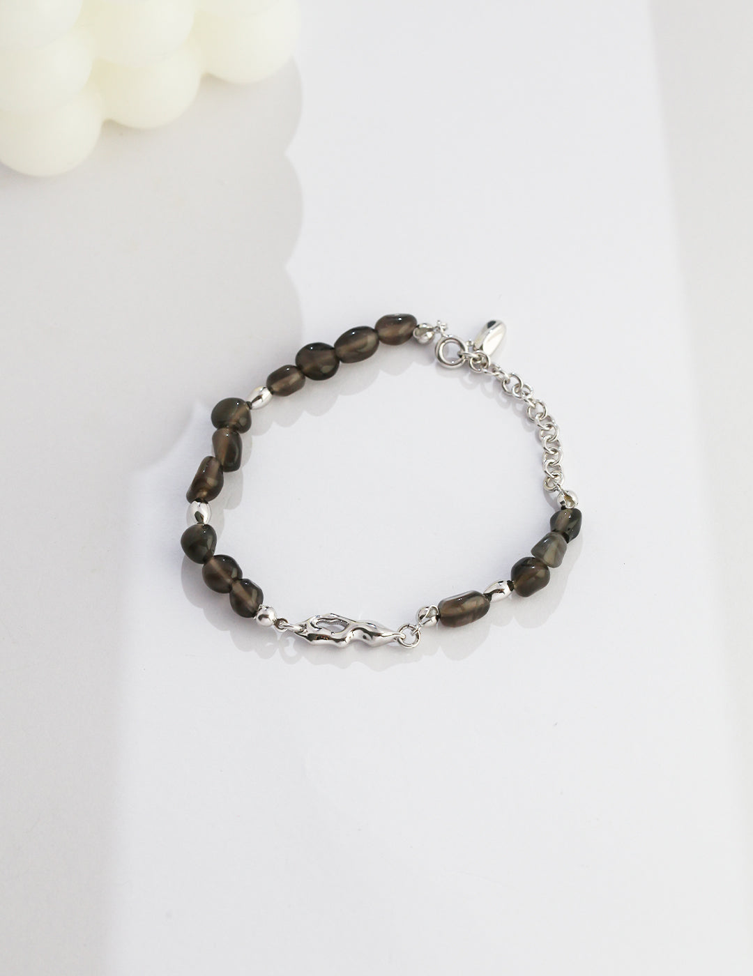Obsidian Flow Bracelet | Tea Crystal