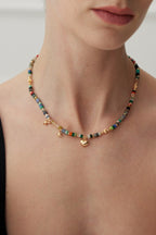 Chakra Magic Necklace | Colorful Stones with Charms