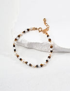 Autumn Glow Bracelet | Pearl & Tiger Eye