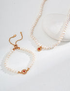 Solar Bloom Necklace | Black or Red Agate